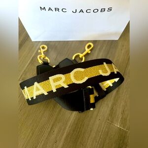 Marc Jacob’s Snapshot Gold and Black Strap BRAND NEW